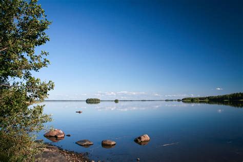 Finnish Lake At Summer Summer Lake Lake Finland