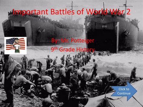 Ppt Important Battles Of World War 2 Powerpoint Presentation Free