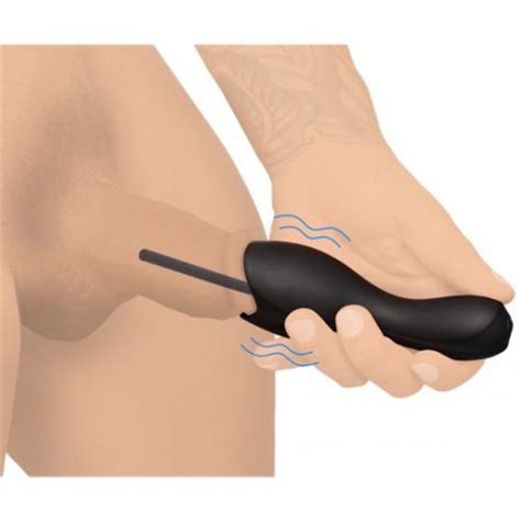 Trinity 10 Function Vibrating Penis Head Teaser With Urethral Sounds