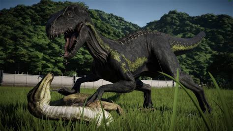 Jurassic World Evolution Velociraptor Vs Indoraptor