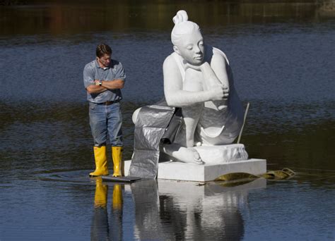 Newport News Public Art Foundation Unveils Marble Statue On Saturday