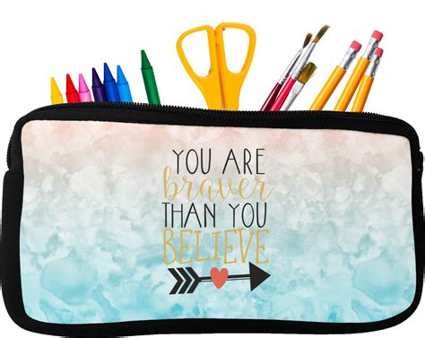 Pelican protective cases are watertight. Inspirational Quotes Neoprene Pencil Case - Small - YouCustomizeIt