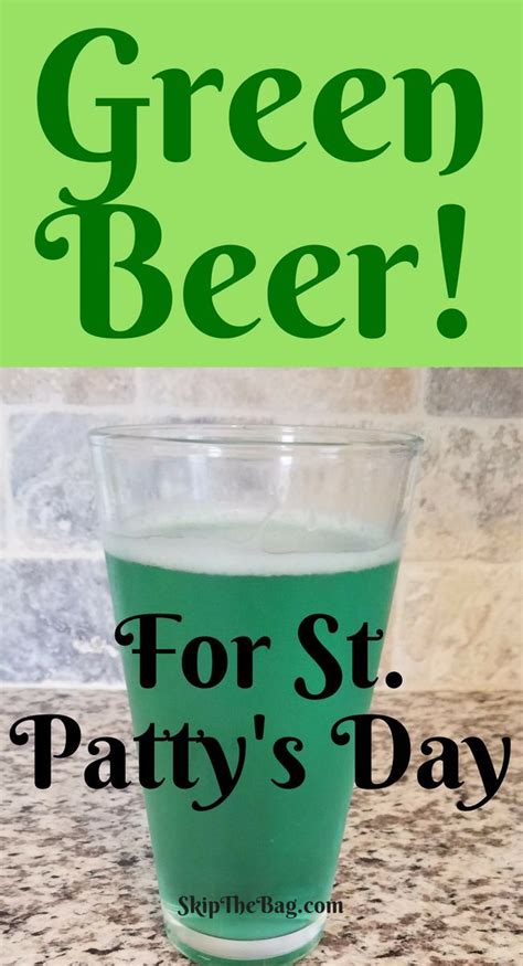 Looking For A Fun Way To Celebrate St Patricks Day Try Some Green