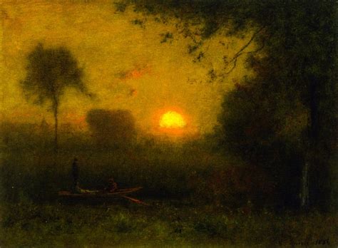 The Athenaeum The Sun George Inness American Painting Art