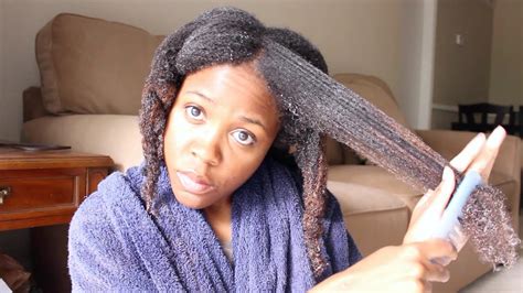 How to add volume and thickness to fine hair: Kinky Natural Hair Wash Routine | Shampoo, Deep Condition ...
