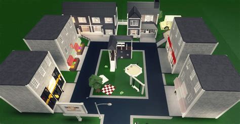 Bloxburg Town Layout City Layout Minecraft House Plans Diy House Plans
