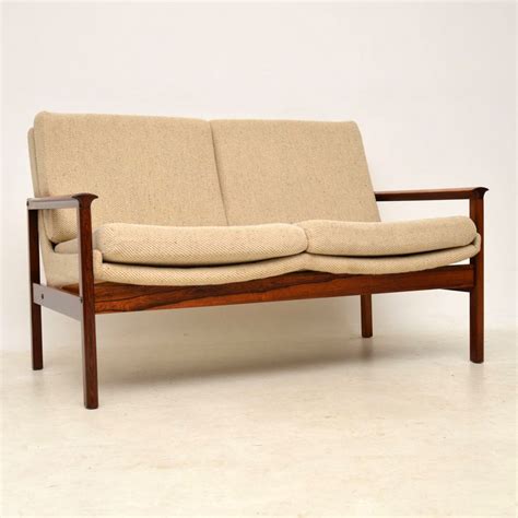 1960s Vintage Danish Rosewood Sofa Retrospective Interiors Retro Furniture Vintage Mid
