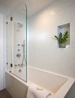 The vigo rialto frameless hinged glass tub door is designed with you in mind. Drop in tub / shower combo, frameless glass, built in ...