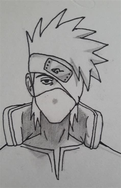 Kakashi Hatake Drawing Naruto