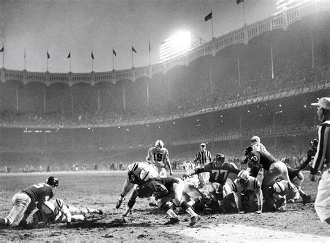 Year of the first college football game. On This Day In Football History: The Greatest Game Ever ...