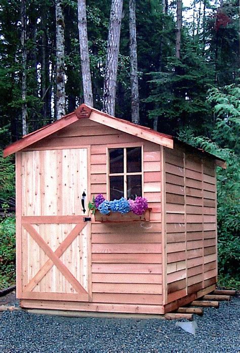 Cedarshed Gardener Shed Easy To Assemble Diy Kits