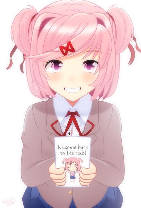 192 Welcome Back Ddlc People Videos Literature Club Visual Novel