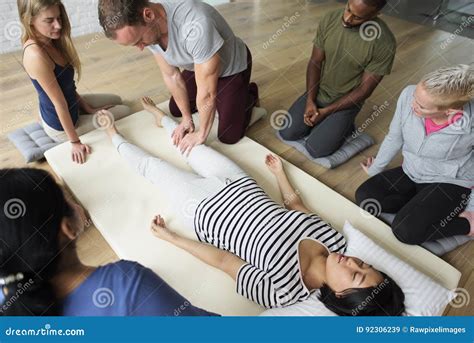 Health Wellness Massage Training Concept Stock Image Image Of Relaxation Stretch 92306239