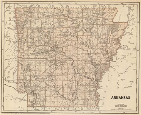 Ashley County Map Index