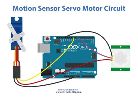 Motion Sensor With Servo Motor Arduino Tutorial