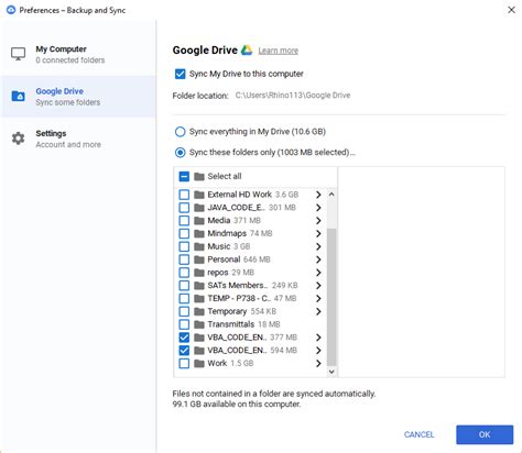 It lets you automatically synchronize files and folders with google drive cloud storage and with if their folders are synced with the same cloud account, they will be kept in sync with each other. microsoft excel - Google Drive Not Syncing Folder ...