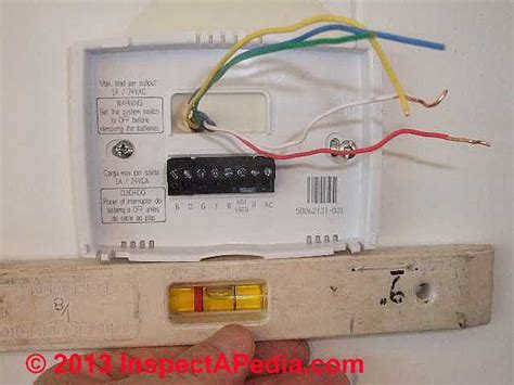 For typical wiring examples, and for clarification of what types of systems your thermostat works with, please consult your owners/install guide. How to Install or Replace a Room Thermostat,