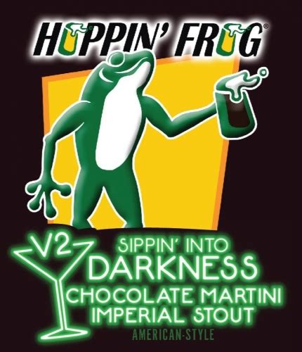 Sippin Into Darkness Chocolate Martini Imperial Stout V2 Hoppin