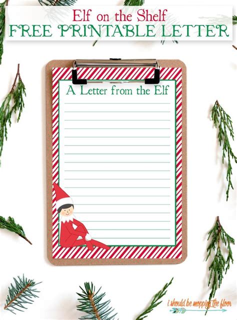 Elf On The Shelf Letters Template Printable Word Searches