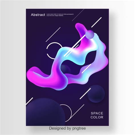 Abstract Poster With Gradients Elements Abstract Prints Your Design