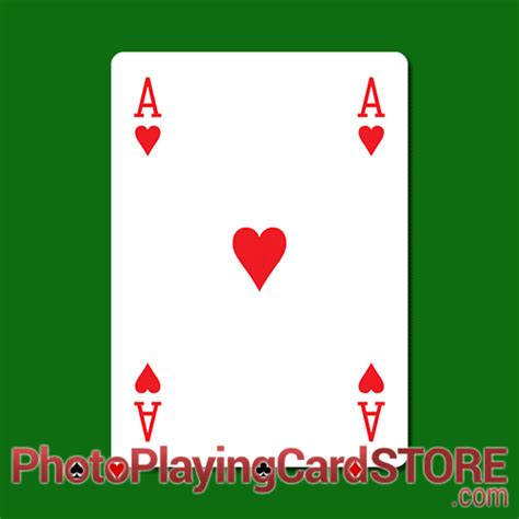 Bridge Style Custom Photo Playing Cards