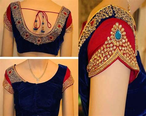 Top 25 Indian Wedding Blouse Design For Silk Saree Images Photos