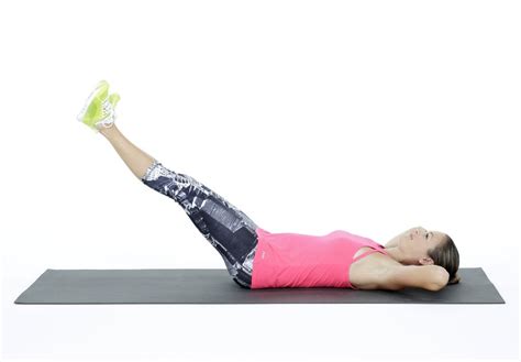 Double Leg Lifts Best Core Workout For Women Popsugar Fitness Photo 2