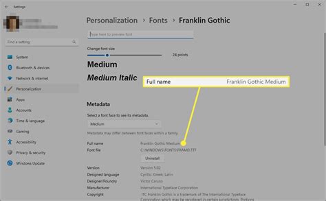 How To Change The Font In Windows 11