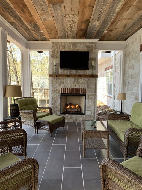 How We Built Our Outdoor Fireplace On Our Patio Porch Life With Neal And Suz Outdoor Fireplace