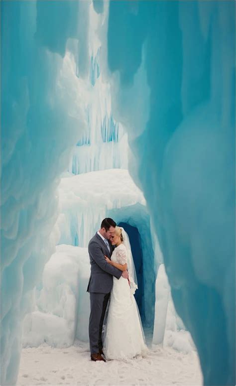 Getting Married In An Ice Castle Is Another Cool Idea For A Winter