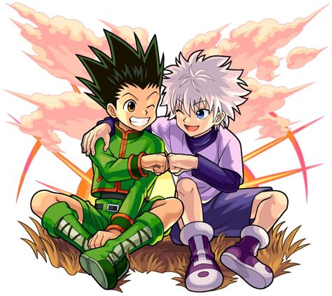 「捕まえてみろよ、お前もハンターなんだろ？」『hunter×hunter』ジン、ゴンandキルアがモンストに登場！ アニメージュプラス