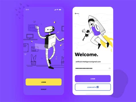 Welcome Screens By Md Jahin On Dribbble
