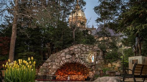 Amazing Photo From The Grotto At Notre Dame Live One Good Life
