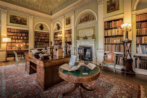 The Old Library Inside Harewood House England Oc Cozyplaces