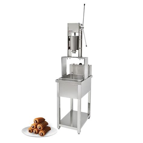Aldkitchen Churros Maker Stainless Steel Churro Machine With 5l Deep