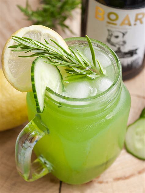 Cucumber Lemonade Chiller Boar Gin