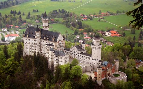 View From South East To Castle Neuschwanstein Bavaria