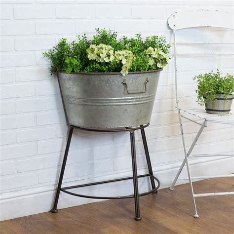 20 Galvanized Tubs For Planters