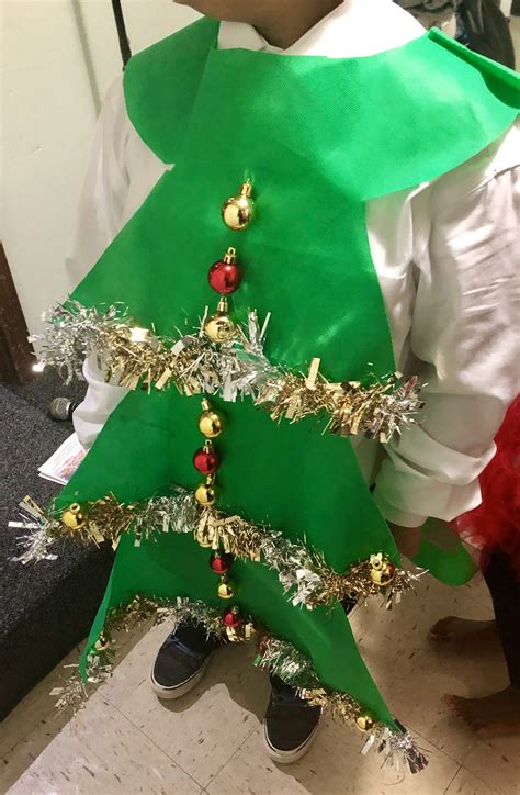 Diy Christmas Tree Costume Christmas Tree Costume Christmas Tree