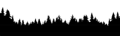 Forest Silhouettes Illustrations Royalty Free Vector Graphics And Clip