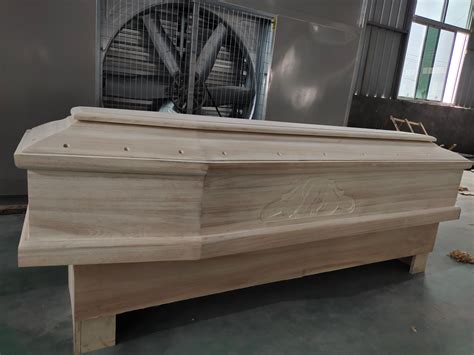 Italian Style Paulownia Wood Coffin For Sale China Coffins And