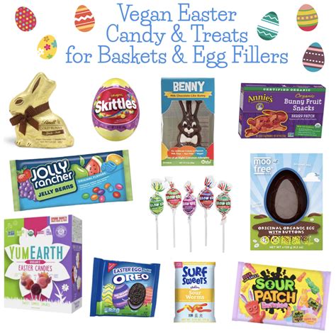 Vegan Easter Candy And Treats For Baskets And Egg Fillers The Friendly Fig