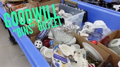 Goodwill Bins Outlet Thrift With Me For Ebay Reselling Youtube