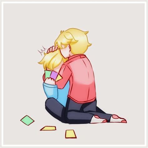Kindergarten ♡ — Could You Possibly Draw Ted Comforting Felix In An
