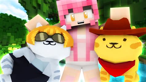Neko Atsume Kawaii~chans Virtual Cats Minecraft Hide And Seek