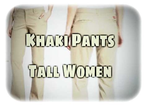 extra long khaki pants for tall women people living tall