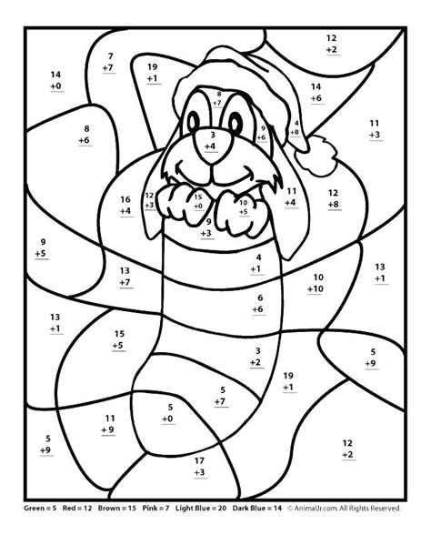 Halloween Math Coloring Pages At Free Printable