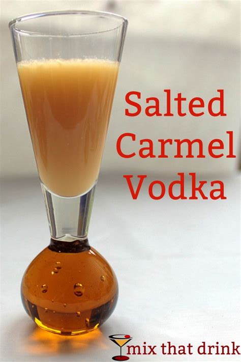 This will make it easy for you to insert them in the vodka bottle. Salted Caramel Vodka Recipe | Recipe | Salted caramel vodka, Infused vodka, Vodka recipes