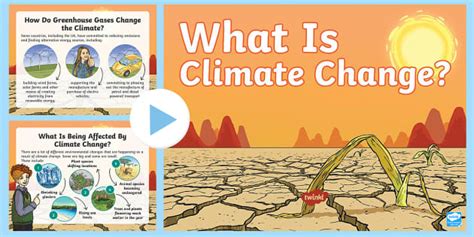 What Is Climate Change Powerpoint Year Teacher Made