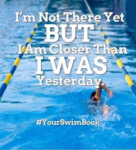 Cada Dia Más Cerca ♥ Swimming Motivation Swimming Motivational Quotes Swimming Quotes